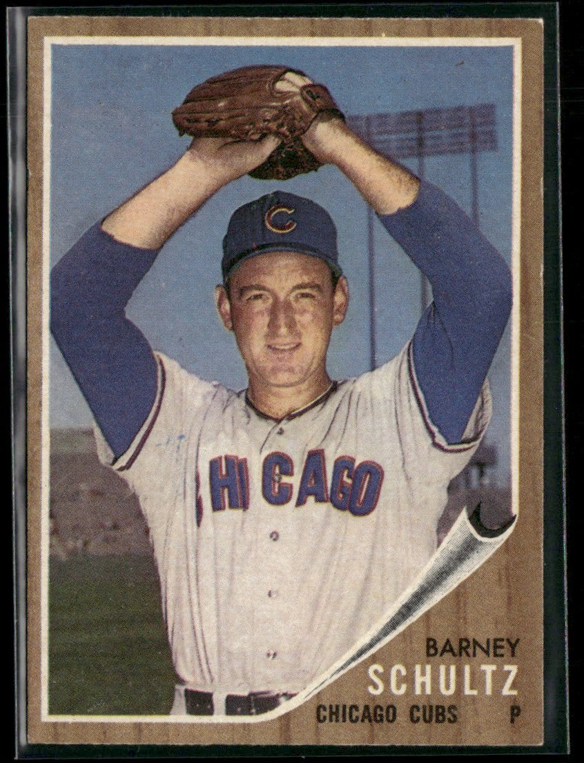 Barney Schultz 1962 Topps #89 Chicago Cubs