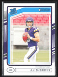 J.J. McCarthy 2024 Donruss RC #303 Minnesota Vikings