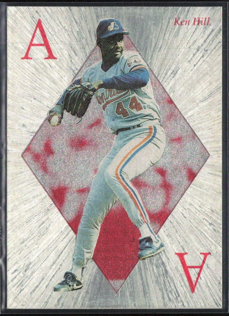Ken Hill 1993 Select Aces #14 Montreal Expos