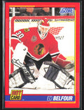 Ed Belfour 1991 Score Hot Card #9 Chicago Blackhawks
