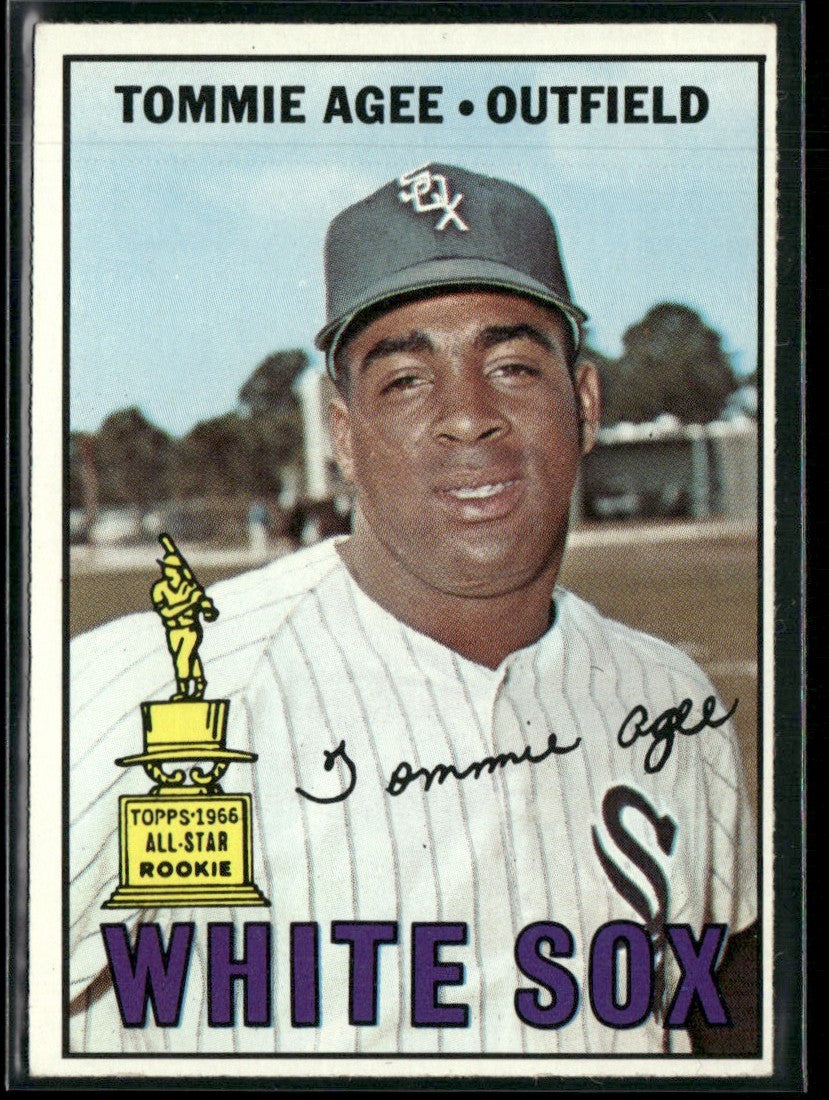 Tommie Agee 1967 Topps #455 Chicago White Sox