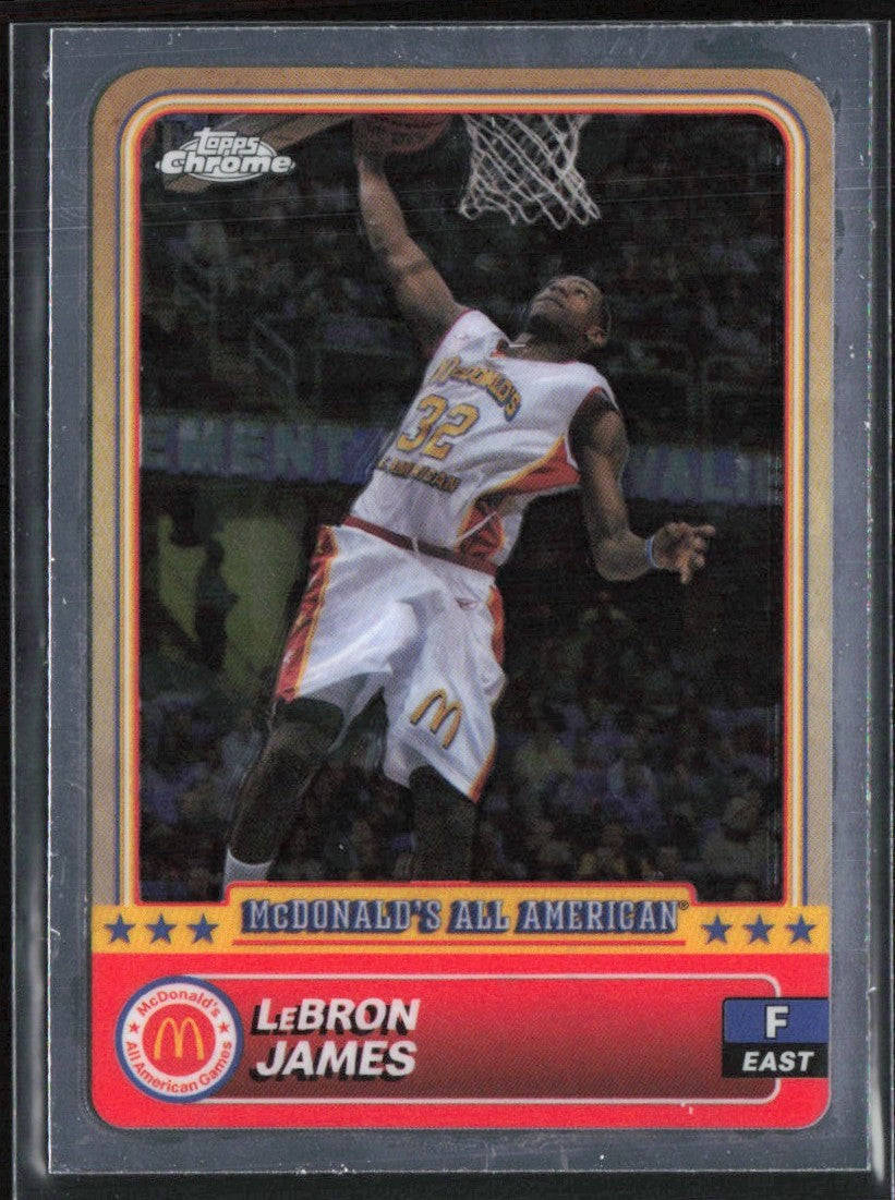 LeBron James 2024 Topps Chrome McDonald's All American #50 Cleveland Cavaliers