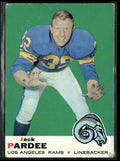 Jack Pardee 1969 Topps #12 Los Angeles Rams
