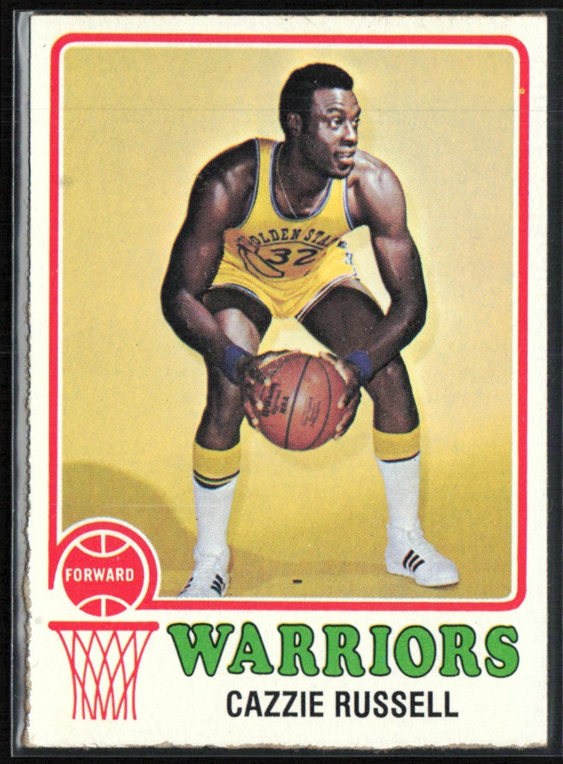 Cazzie Russell 1973 Topps #41 Golden State Warriors