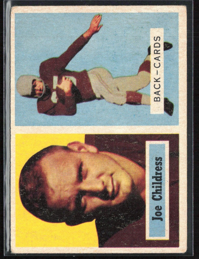 Joe Childress 1957 Topps RC #100 Chicago Cardinals