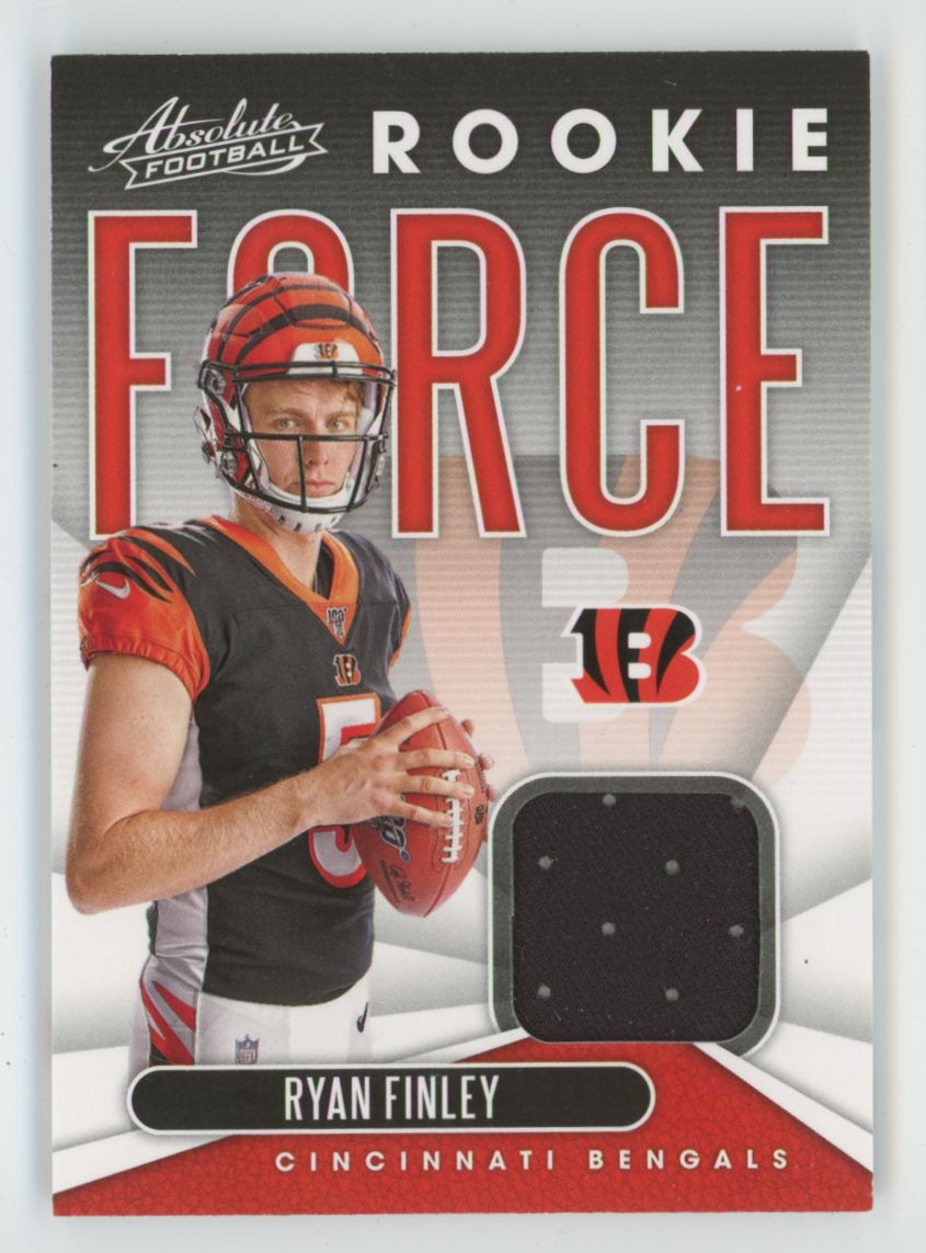 Ryan Finley 2019 Panini Absolute Rookie Force RC Jersey #RF-27