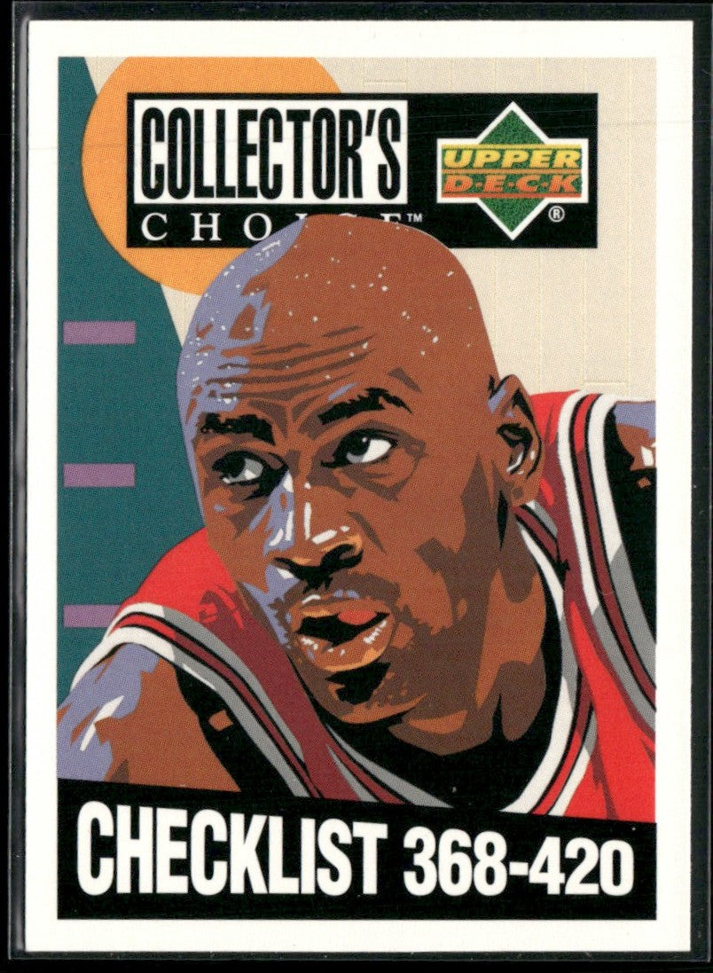 Michael Jordan 1994 Upper Deck Collector's Choice #420 Chicago Bulls