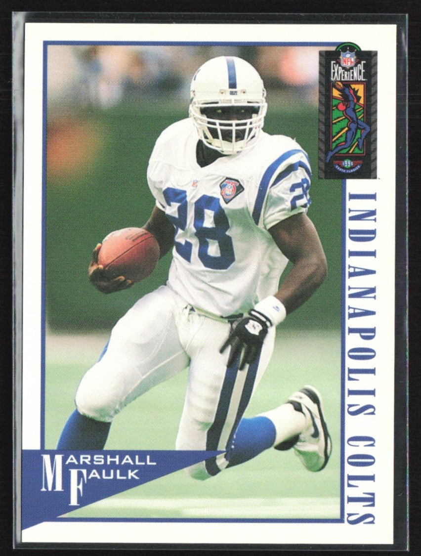Marshall Faulk 1995 Classic NFL Experience #41 Indianapolis Colts