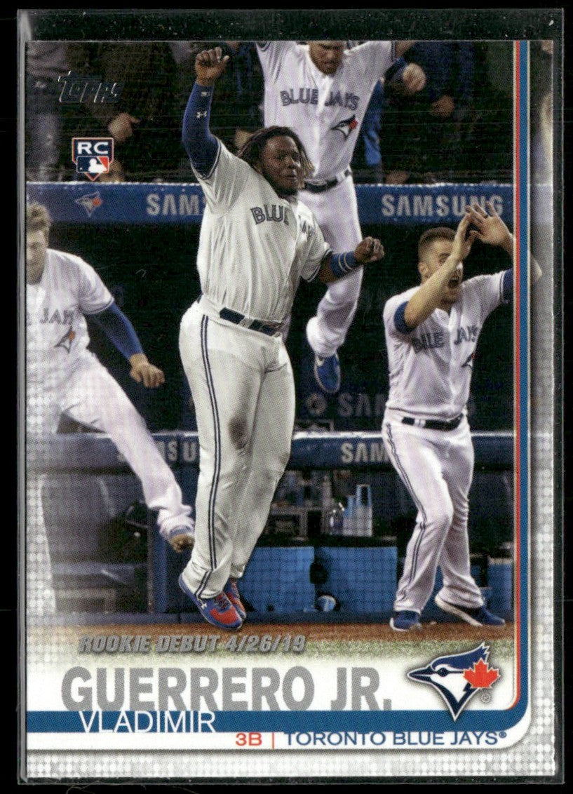 Vladimir Guerrero Jr. 2019 Topps Update RC #US62 Toronto Blue Jays