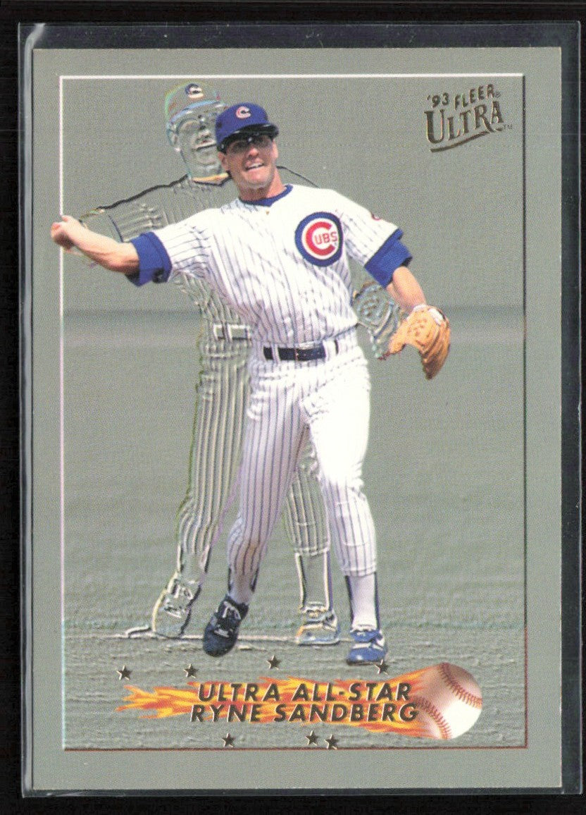 Ryne Sandberg 1993 Fleer Ultra All-Stars #3 Chicago Cubs