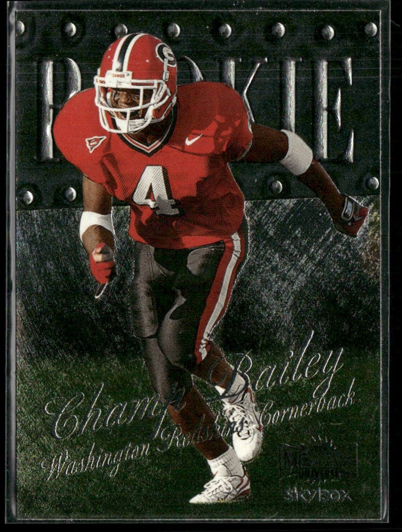 Champ Bailey 1999 SkyBox Metal Universe RC #211 Washington Redskins