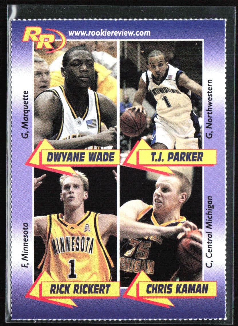 Dwyane Wade 2003 Rookie Review RC #49 Miami Heat