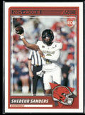 Shedeur Sanders 2025 Panini Score RC #15 Cleveland Browns