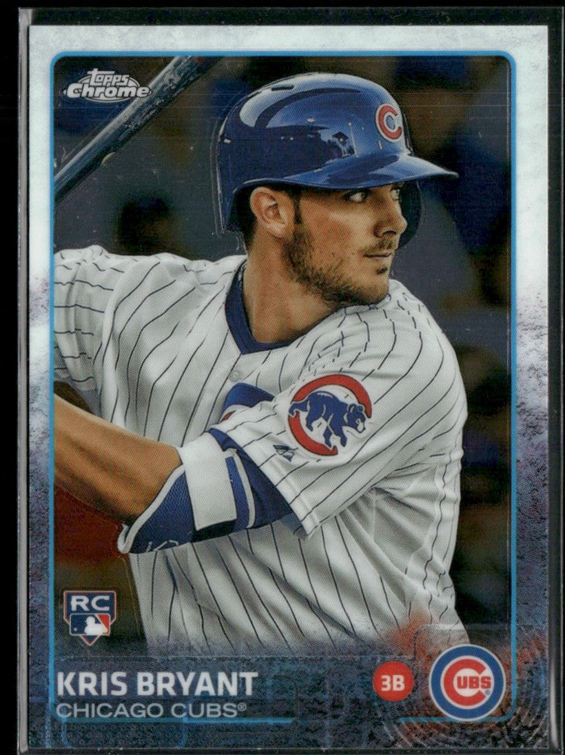 Kris Bryant 2015 Topps Chrome RC #112 Chicago Cubs