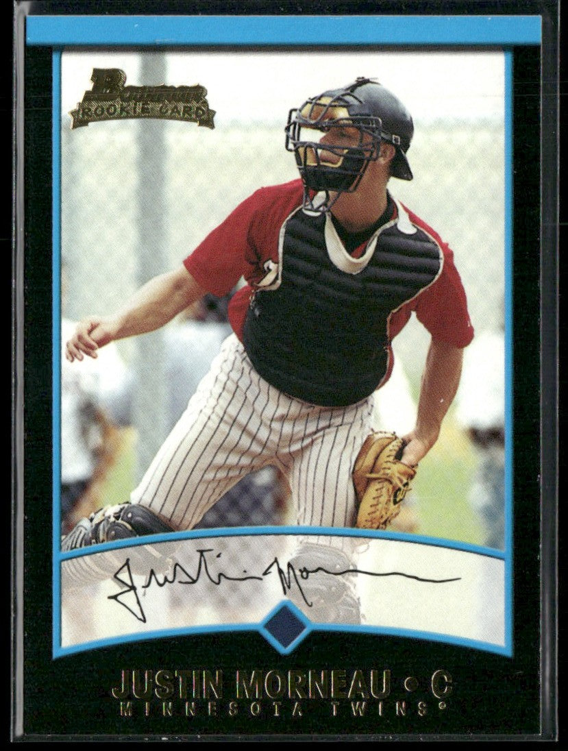 Justin Morneau 2001 Bowman RC #361 Minnesota Twins