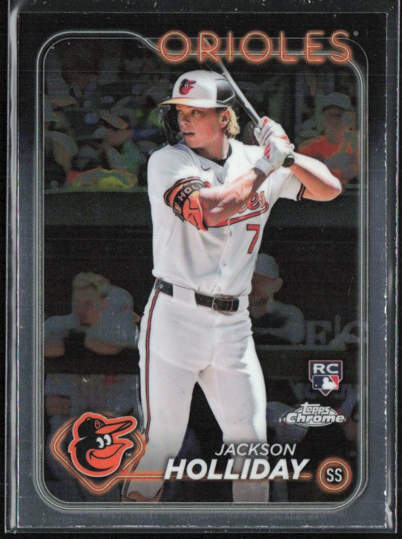 Jackson Holliday 2024 Topps Chrome RC #88 Baltimore Orioles