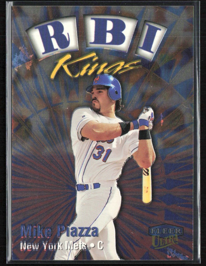 Mike Piazza 1999 Fleer Ultra RBI Kings #15RK New York Mets