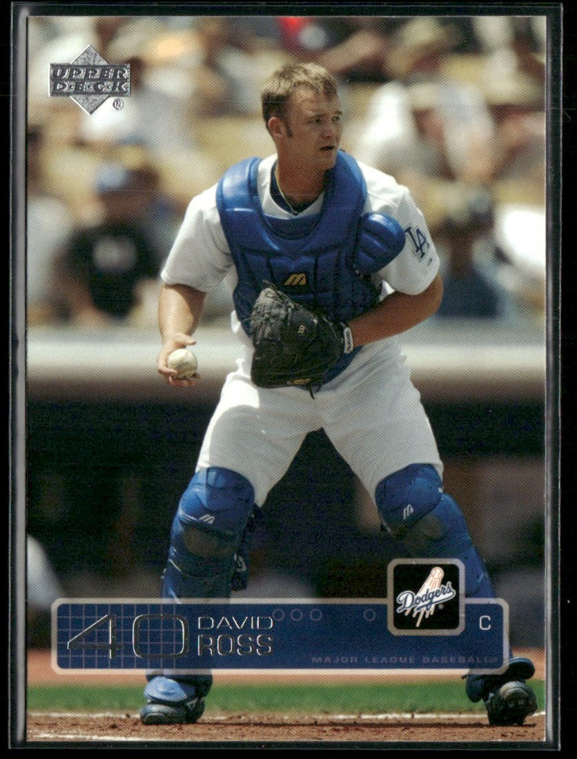 David Ross 2004 Upper Deck #590 Los Angeles Dodgers