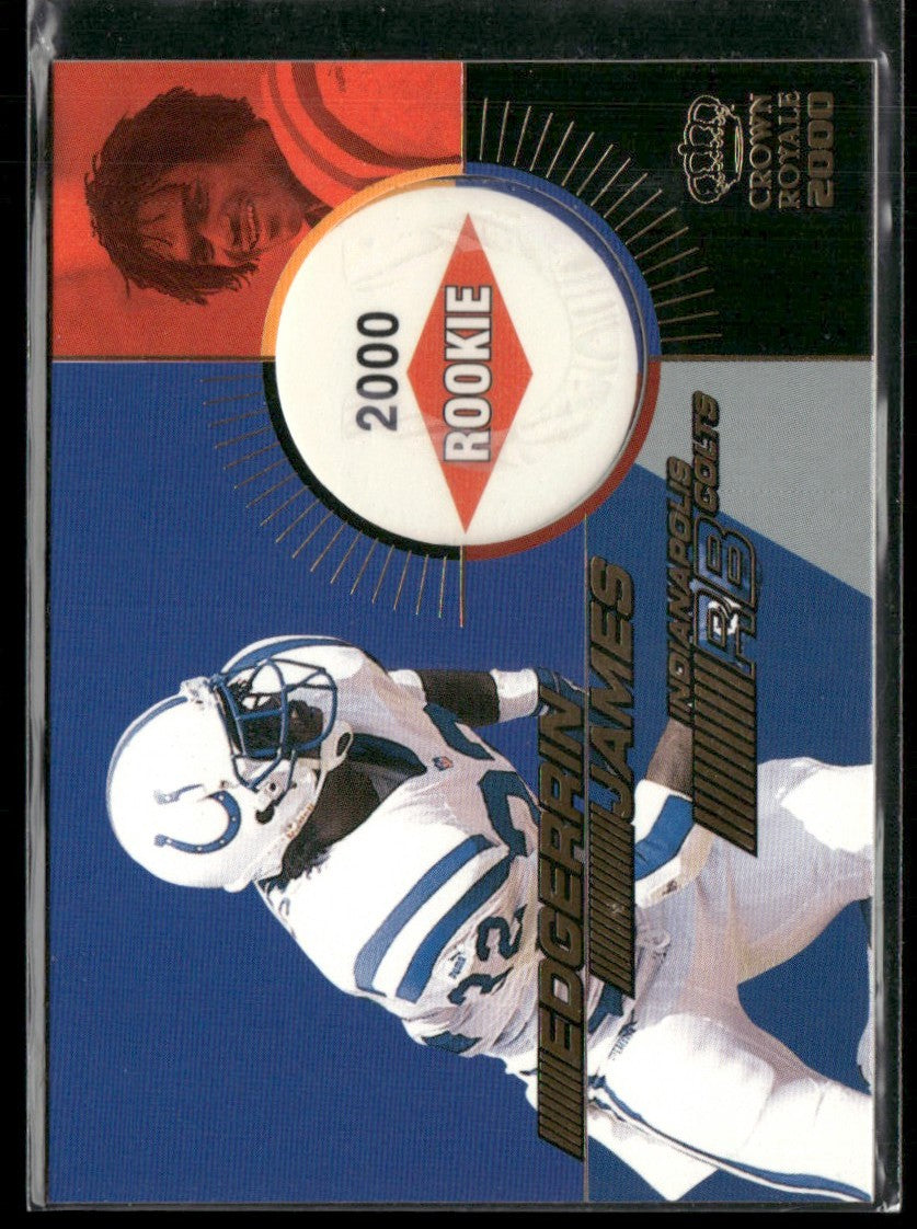 Edgerrin James 2000 Pacific Crown Royale RC #5 Indianapolis Colts