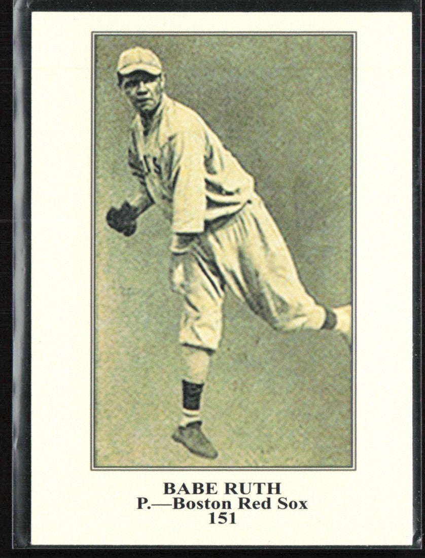 Babe Ruth 2011 Topps CMG Reprints #CMGR-4 Boston Red Sox