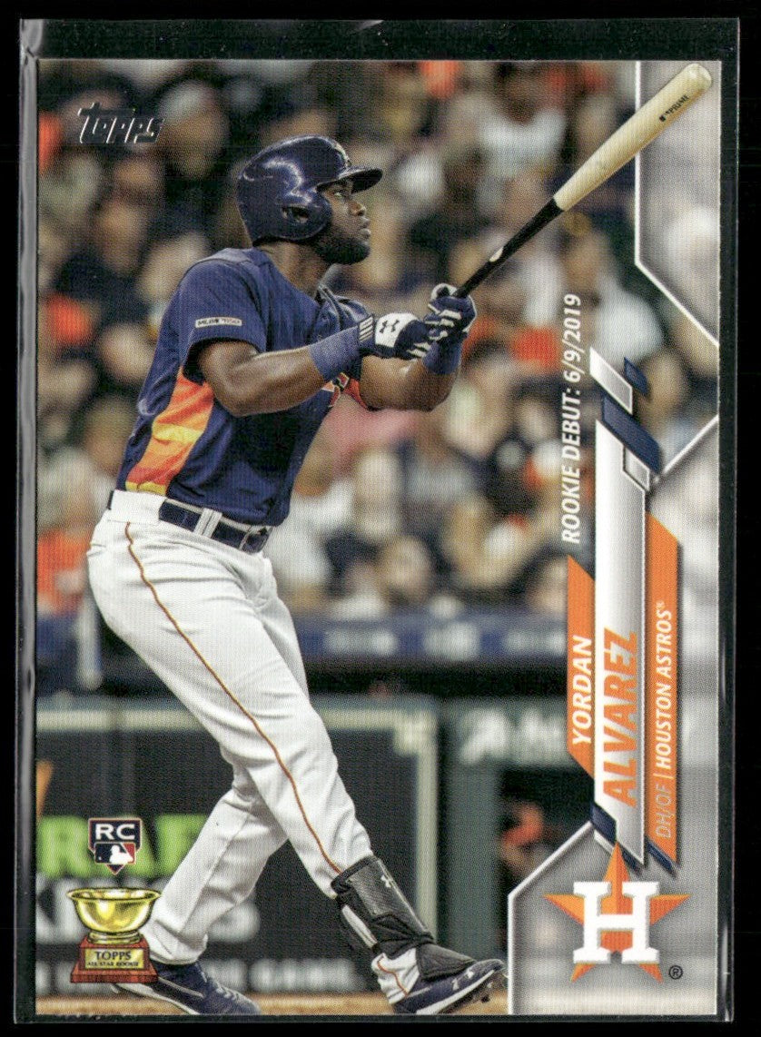 Yordan Alvarez 2020 Topps Update RC #U-300 Houston Astros