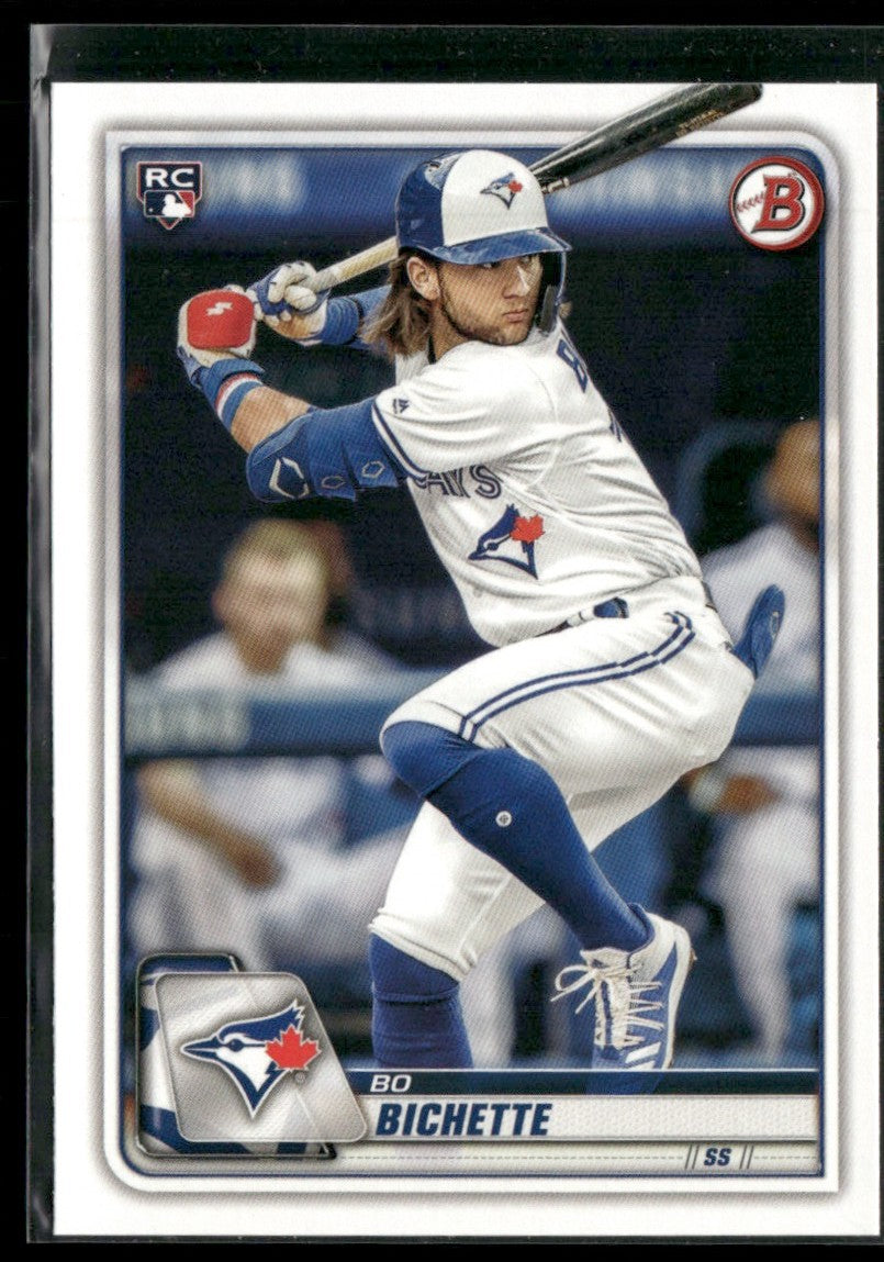 Bo Bichette 2020 Bowman RC #52 Toronto Blue Jays