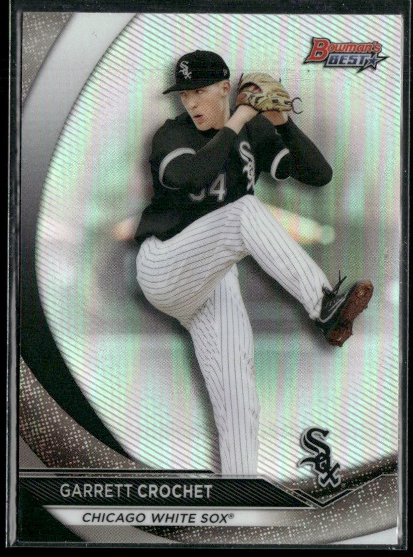 Garrett Crochet 2020 Bowman's Best Refractor #TP-3 Chicago White Sox