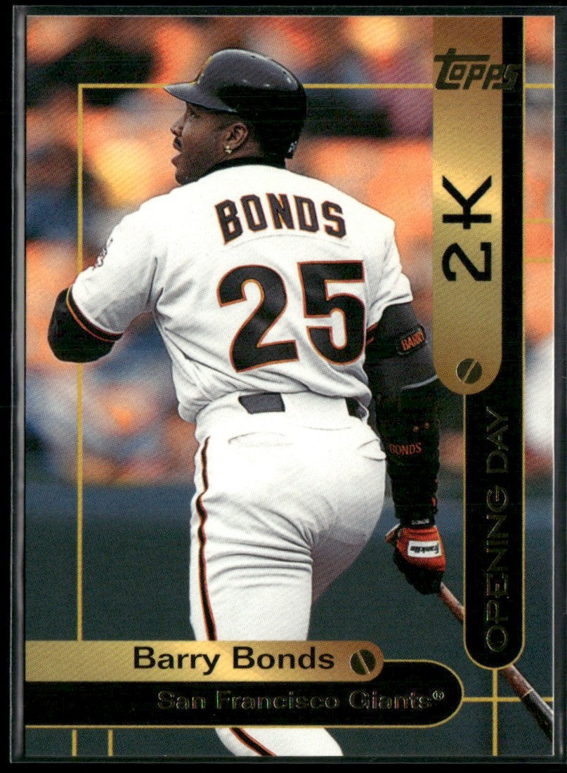 Barry Bonds 2000 Topps Opening Day 2K #OD2 San Francisco Giants