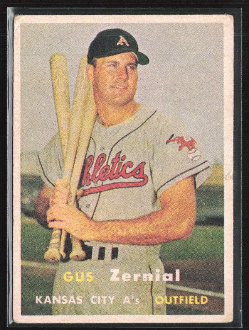 Gus Zernial 1957 Topps #253 Kansas City Athletics
