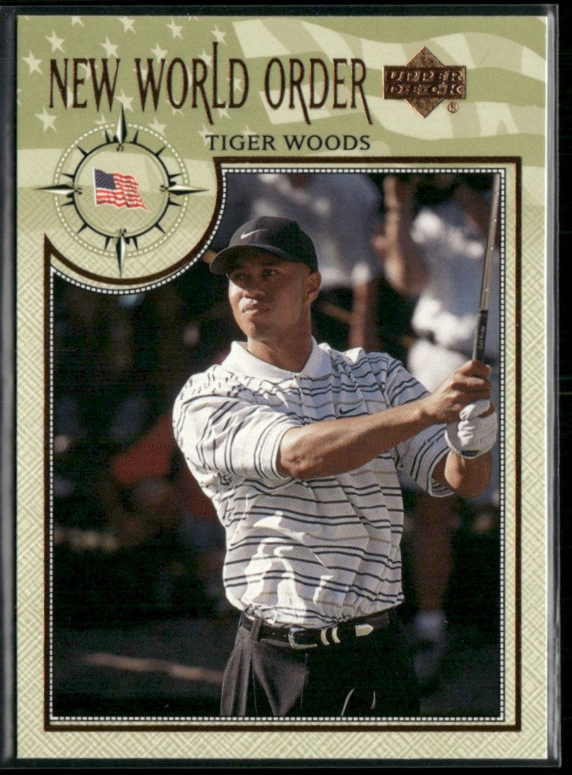 Tiger Woods 2002 Upper Deck New World Order #61