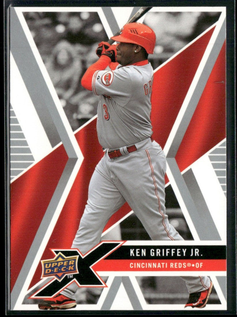 Ken Griffey Jr. 2008 Upper Deck X #28 Cincinnati Reds
