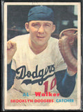 Al Walker 1957 Topps #147 Brooklyn Dodgers