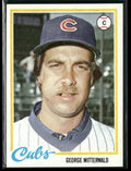 George Mitterwald 1978 Topps #688 Chicago Cubs