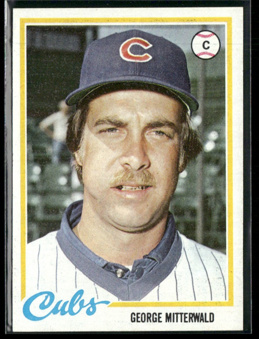 George Mitterwald 1978 Topps #688 Chicago Cubs