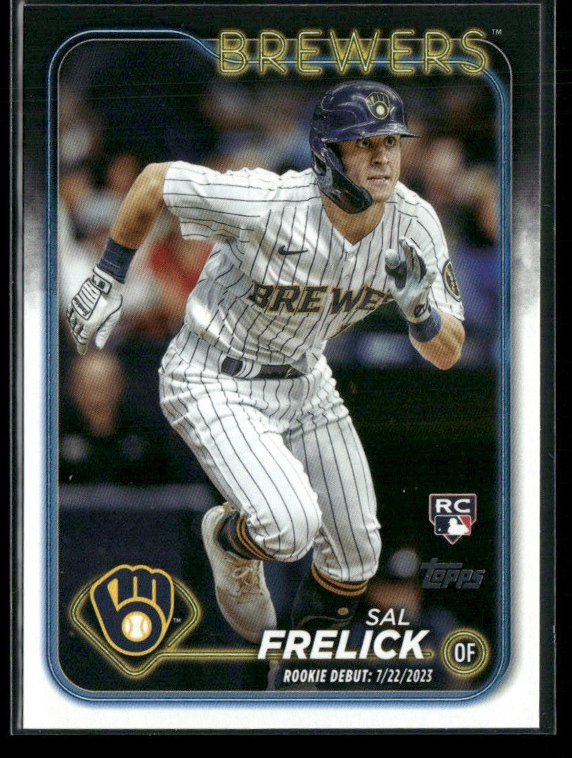 Sal Frelick 2024 Topps Update RC #US10 Milwaukee Brewers