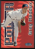 Greg Maddux 1998 Fleer Tradition The Power Game #12 Atlanta Braves