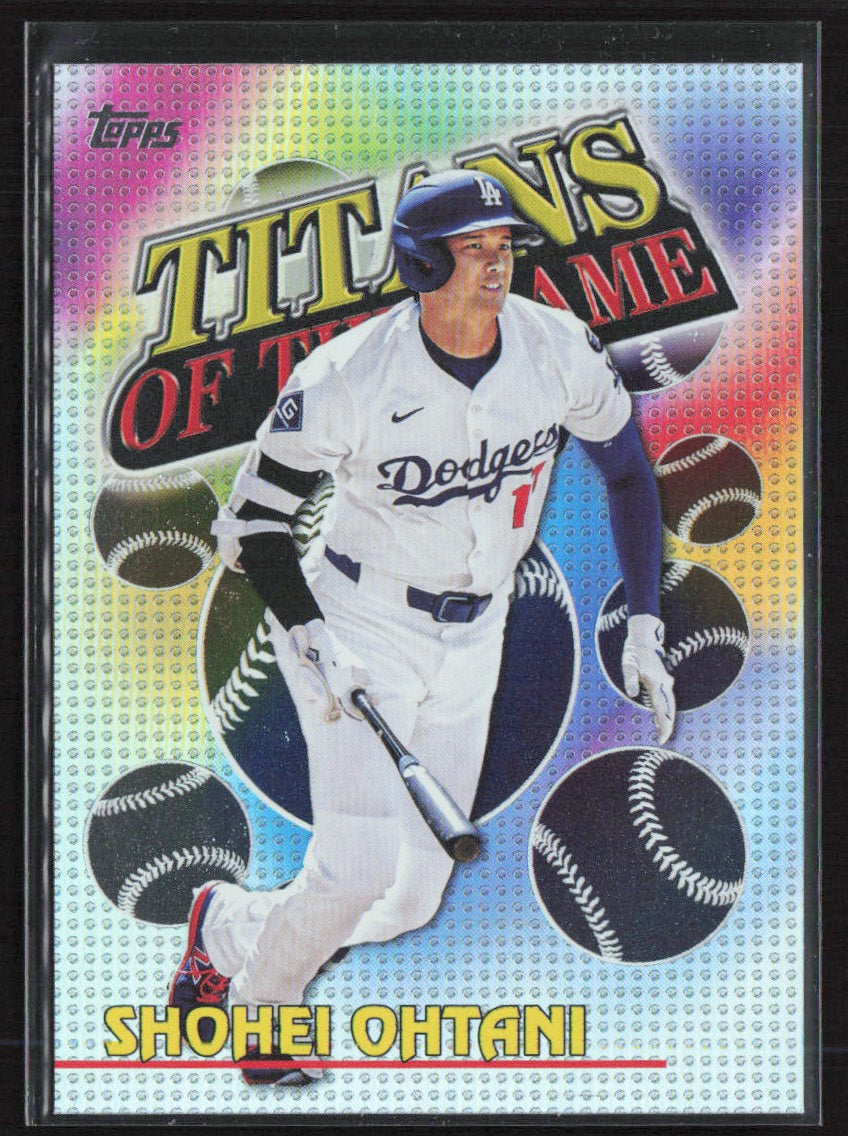 Shohei Ohtani 2026 Topps Titans of the Game #TOG-1 Los Angeles Dodgers