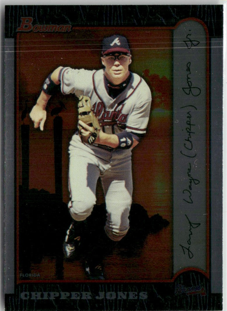 Chipper Jones 1999 Bowman International #43 Atlanta Braves