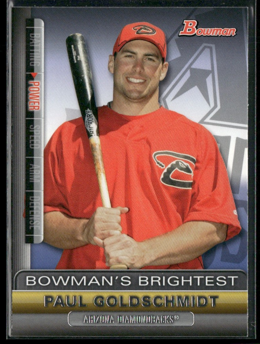Paul Goldschmidt 2012 Bowman's Brightest #BBR4 Arizona Diamondbacks