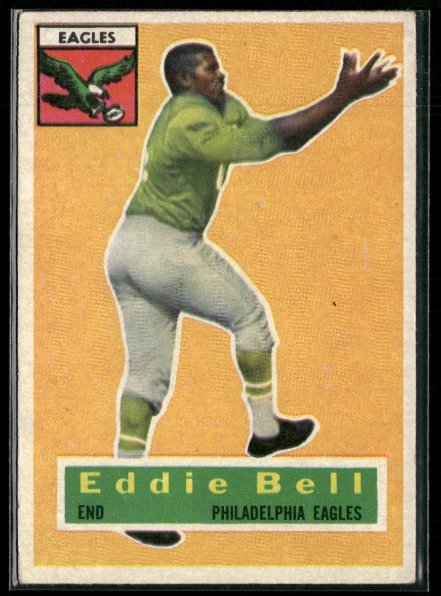 Eddie Bell 1956 Topps #4 Philadelphia Eagles