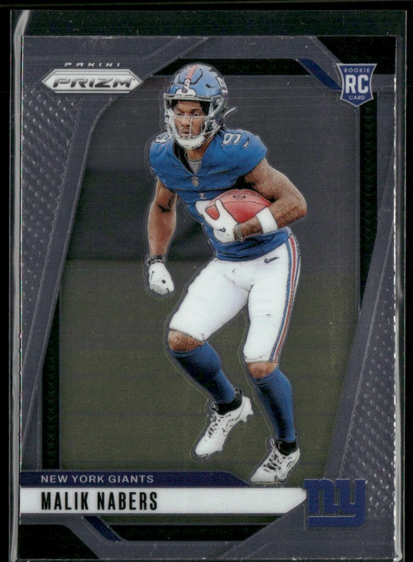 Malik Nabers 2024 Panini Prizm RC #370 New York Giants