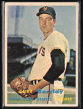 Curt Barclay 1957 Topps RC #361 New York Giants