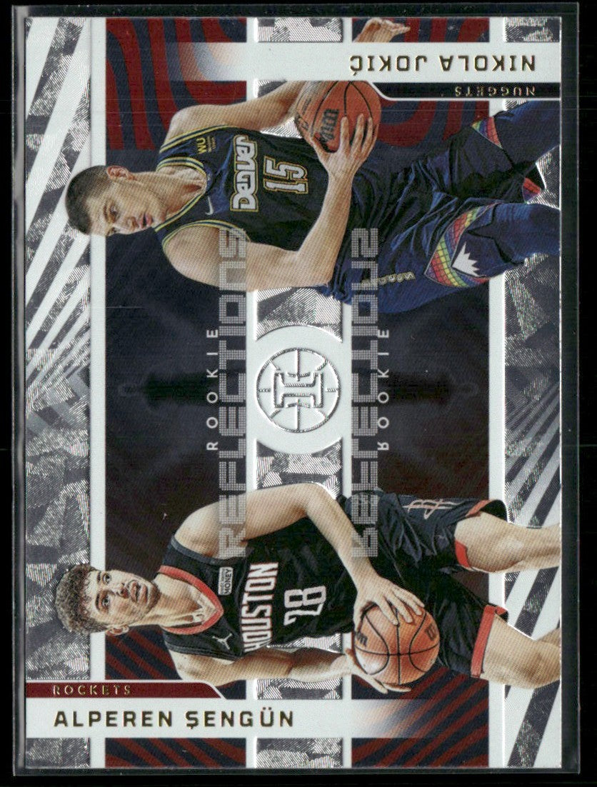 Alperen Sengun/Nikola Jokic 2021 Panini Illusions Rookie Reflections #13