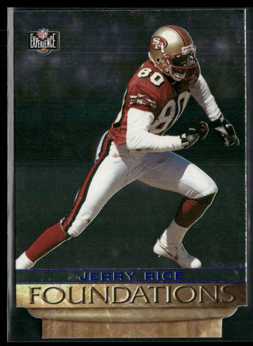 Jerry Rice 1997 Score Board NFL Experience Foundations #F28 San Francisco 49ers