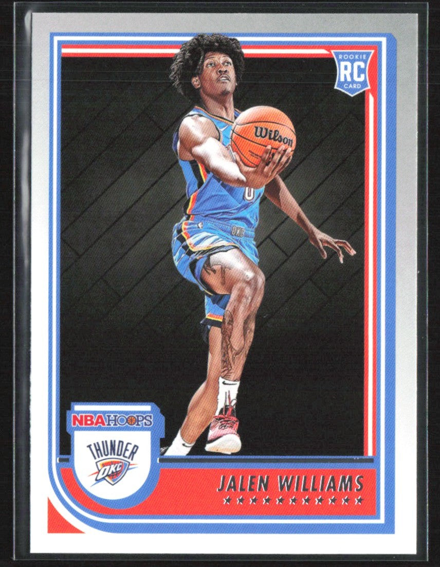 Jalen Williams 2022 Hoops #242 Oklahoma City Thunder