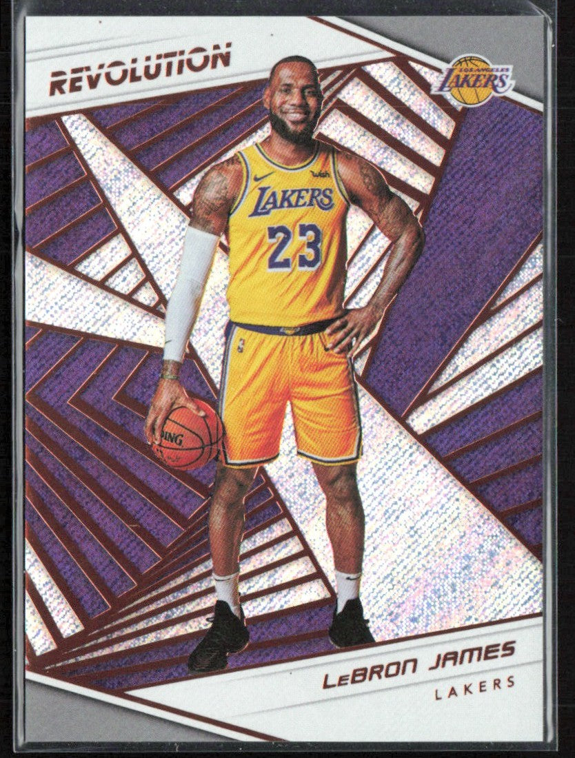 LeBron James 2018 Panini Revolution #40 Los Angeles Lakers