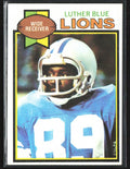 Luther Blue 1979 Topps RC #427 Detroit Lions