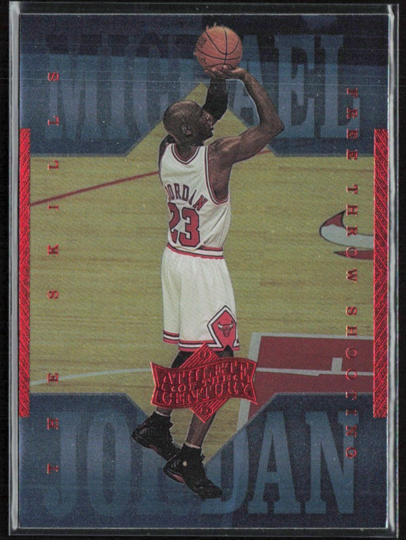 Michael Jordan 1999 Upper Deck Athlete of the Century #13 Chicago Bulls