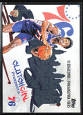 VJ Edgecombe 2025 Topps Clutch City Prospects RC #CC-3 Philadelphia 76ers