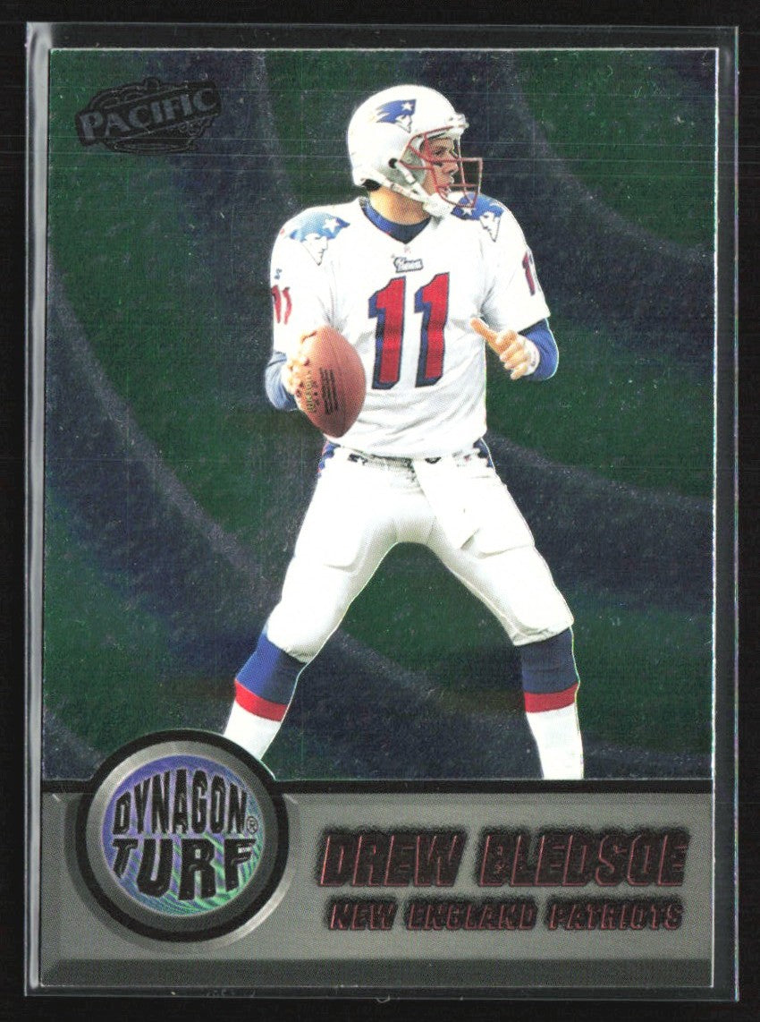 Drew Bledsoe 1998 Pacific Dynagon Turf #11 New England Patriots